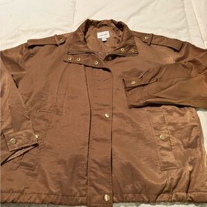 Nine West Tan Utility Jacket for Women